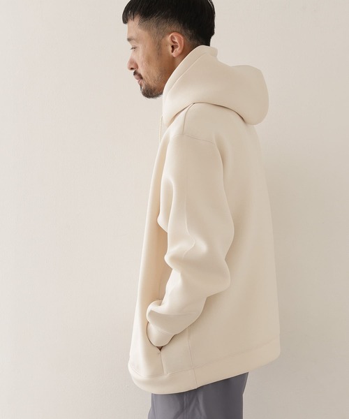 URBAN RESEARCH Sonny Label（アーバンリサーチサニーレーベル）の「ライトダンボールパーカー（パーカー・メンズ・ブラック/カーキ/オフホワイト・LARGE/MEDIUM）」の6枚目の写真