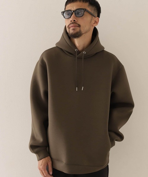 URBAN RESEARCH Sonny Label（アーバンリサーチサニーレーベル）の「ライトダンボールパーカー（パーカー・メンズ・ブラック/カーキ/オフホワイト・LARGE/MEDIUM）」の14枚目の写真