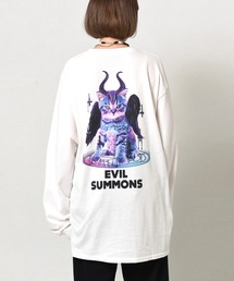 EVIL CAT L.S. TEE