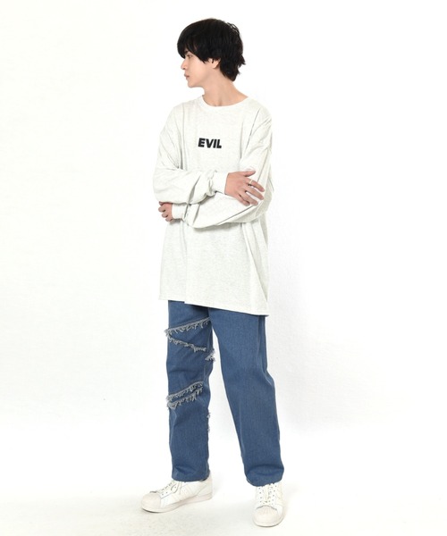 MILKBOY（ミルクボーイ）の「EVIL CAT L.S. TEE（Tシャツ/カットソー・レディース・A/B/C・L/XL）」の14枚目の写真