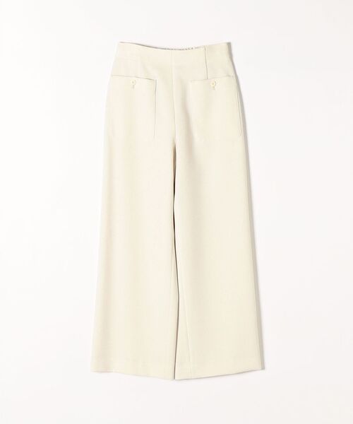 SHIPS any（シップス エニィ）の「SHIPS any:〈ウォッシャブル〉ウール ライク ポケット パンツ◇（その他パンツ・レディース・ライトブルー/ネイビー/オフホワイト・38/36）」の21枚目の写真