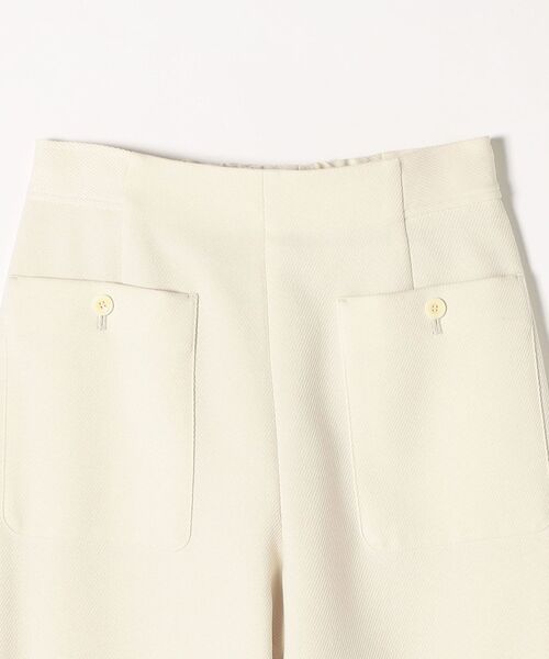 SHIPS any（シップス エニィ）の「SHIPS any:〈ウォッシャブル〉ウール ライク ポケット パンツ◇（その他パンツ・レディース・ライトブルー/ネイビー/オフホワイト・38/36）」の15枚目の写真