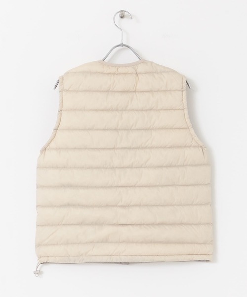 URBAN RESEARCH DOORS(アーバンリサーチドアーズ)の「DANTON INNER DOWN CREW-NECK VEST(ダウンベスト・レディース・ブラック/ホワイト・SMALL)」の11枚目の写真