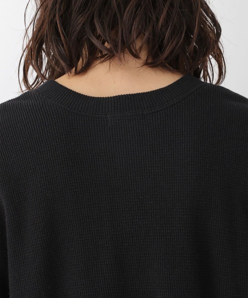 LEPSIM（レプシィム）の「2WAY裏毛クロップトプルオーバー　227753（Tシャツ/カットソー・レディース・ブラック/ライトブルー・FREE）」の18枚目の写真