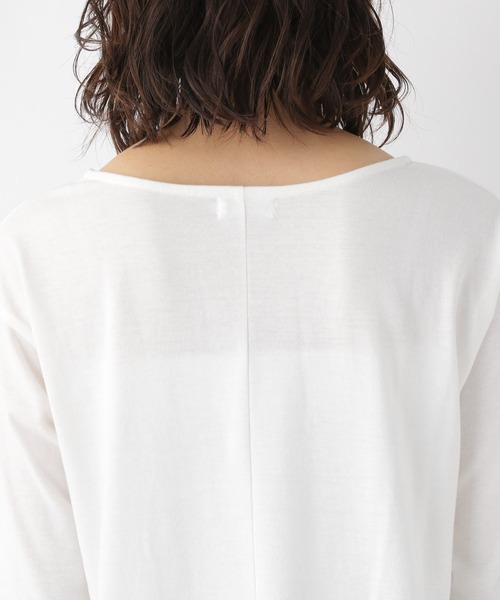 LEPSIM（レプシィム）の「2WAY裏毛クロップトプルオーバー　227753（Tシャツ/カットソー・レディース・ブラック/ライトブルー・FREE）」の22枚目の写真