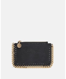 関税送料込【Stella MaCartney】ロゴ ジップ カードホルダー STELLA McCARTNEY（ステラマッカートニー）の「Stella Logo