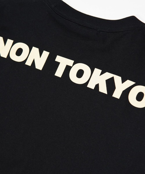 【美品】NON TOKYO フリルロングスリーブTシャツ ブラック 美品】NON TOKYO フリルロングスリーブTシャツ ブラック