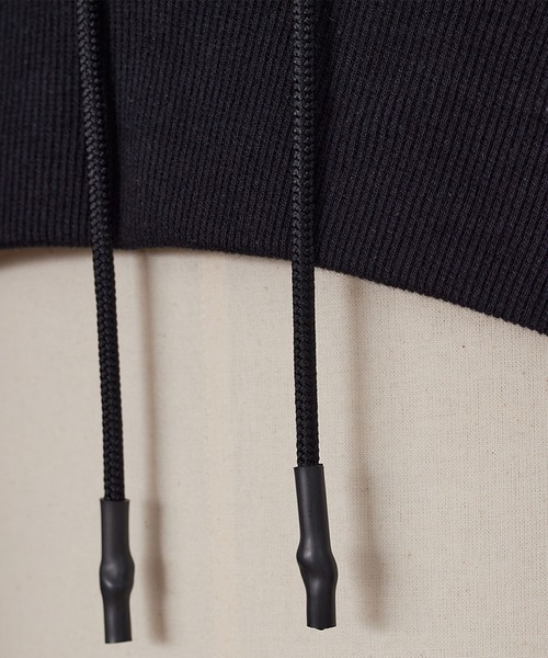 SISE(シセ)の「SISE SHORT HOODIE(スウェット・メンズ・ホワイト/ブラック・MEDIUM)」の10枚目の写真