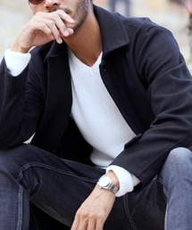 メンズのピーコート ブルー ネイビー 青色系 ファッション通販 Zozotown