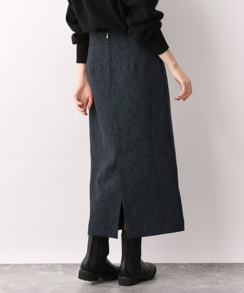 A part by（アパートバイ）の「PoCoジャガードスカート　239917（スカート・レディース・ベージュ/グリーン系その他5・MEDIUM/LARGE）」の10枚目の写真