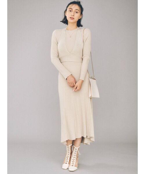 MERCURYDUO（マーキュリーデュオ）の「レースアップメッシュブーツ（その他シューズ・レディース・アイボリー/ブラック・36/38）」の20枚目の写真