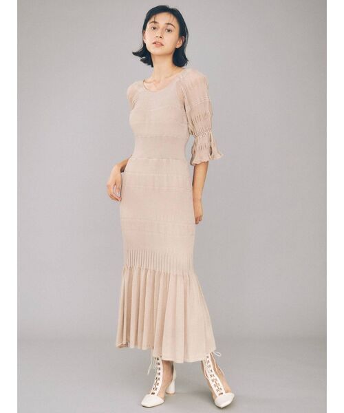 MERCURYDUO（マーキュリーデュオ）の「レースアップメッシュブーツ（その他シューズ・レディース・アイボリー/ブラック・36/38）」の16枚目の写真