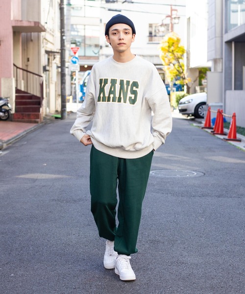 WEGO(ウィゴー)の「WEGO/ヘビーウエイト イージースウェットパンツ(スウェットパンツ・メンズ・ブラック/ダークグリーン/グレー系その他・LARGE/MEDIUM)」の5枚目の写真