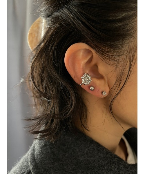 mou（モウ）の「ミニピアス＆イヤーカフ4セットアクセサリー（ピアス（両耳用）・レディース・シルバー/ゴールド・FREE）」の17枚目の写真