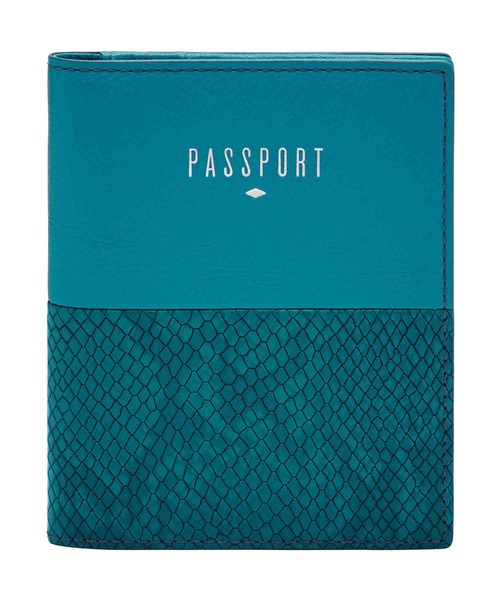 FOSSIL(フォッシル)の「PASSPORT CASE SLG1430983(パスポートケース・レディース・ブルー・FREE)」の1枚目の写真