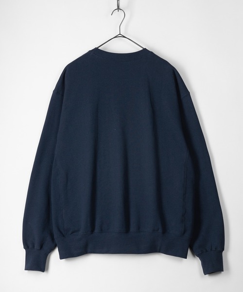 BEN DAVIS（ベンデイビス）の「【BEN　DAVIS/ベンデイビス】スタジアムロゴ ワッペン スウェット/トレーナー（スウェット・レディース・アッシュグレー/ネイビー/ダークグリーン/グリーン/ブルー・M/L/XL）」の16枚目の写真