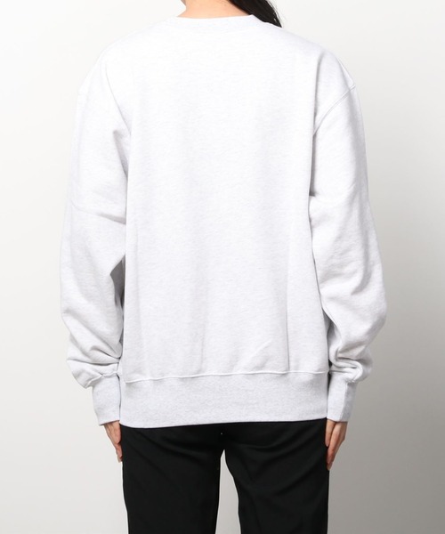 BEN DAVIS（ベンデイビス）の「【BEN　DAVIS/ベンデイビス】スタジアムロゴ ワッペン スウェット/トレーナー（スウェット・レディース・アッシュグレー/ネイビー/ダークグリーン/グリーン/ブルー・M/L/XL）」の12枚目の写真