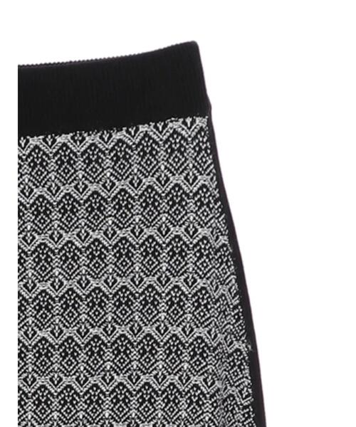 AMERICAN HOLIC（アメリカンホリック）の「ニットジャガードスカート（スカート・レディース・ブラック・S/M/L）」の14枚目の写真