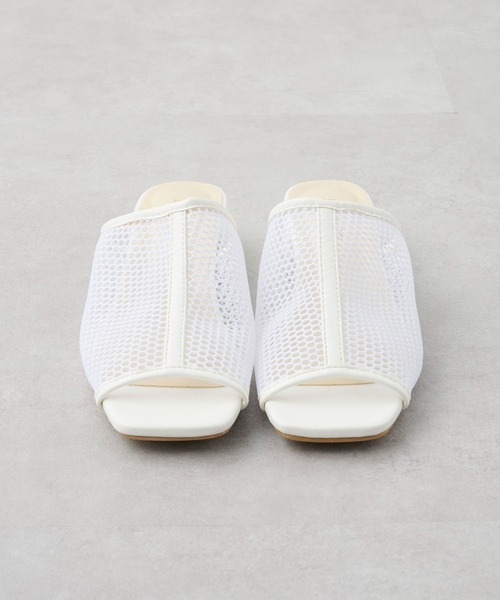 DISCOAT(ディスコート)の「メッシュミュールサンダル(サンダル・レディース・オフホワイト/ブラック・MEDIUM/LARGE)」の19枚目の写真
