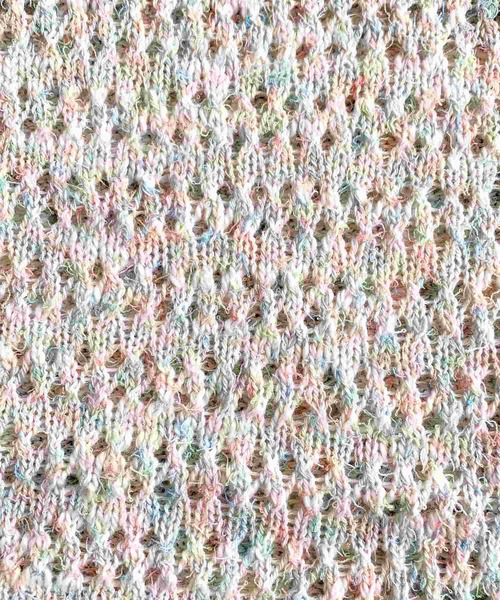 Q(キュー)の「MIXヤーンニット(ニット/セーター・レディース・マルチ/ホワイト系その他・MEDIUM)」の6枚目の写真