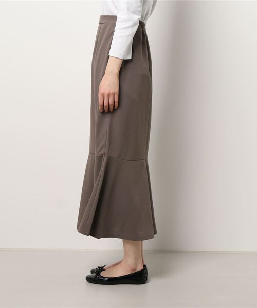 libelle more（リベル モア）の「カットジョーゼット切替マーメイドスカート（スカート・レディース・ブラック/グレイッシュベージュ/モカ・M/L）」の6枚目の写真