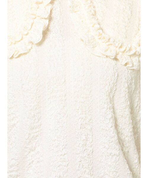 merry jenny（メリージェニー）の「くしゅくしゅショートTOPS（Tシャツ/カットソー・レディース・ブラック/アイボリー・FREE）」の11枚目の写真