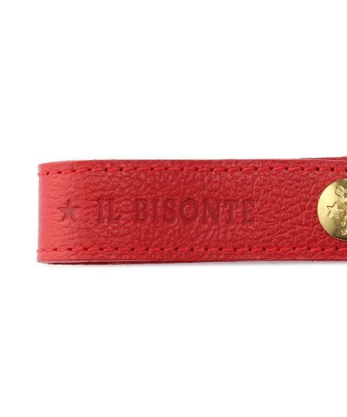 IL BISONTE(イルビゾンテ)の「IL BISONTE / ORIGINAL LEATHER / キーリング(キーホルダー・レディース・ナチュラル/ライトブラウン/グレー/ブラック/オリーブ/ダークブラウン/オレンジ/ホワイト/ネイビー/レッド/グリーン/レンガ・FREE)」の15枚目の写真