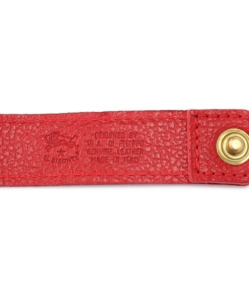 IL BISONTE(イルビゾンテ)の「IL BISONTE / ORIGINAL LEATHER / キーリング(キーホルダー・レディース・ナチュラル/ライトブラウン/グレー/ブラック/オリーブ/ダークブラウン/オレンジ/ホワイト/ネイビー/レッド/グリーン/レンガ・FREE)」の14枚目の写真