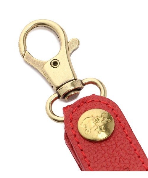 IL BISONTE(イルビゾンテ)の「IL BISONTE / ORIGINAL LEATHER / キーリング(キーホルダー・レディース・ナチュラル/ライトブラウン/グレー/ブラック/オリーブ/ダークブラウン/オレンジ/ホワイト/ネイビー/レッド/グリーン/レンガ・FREE)」の13枚目の写真