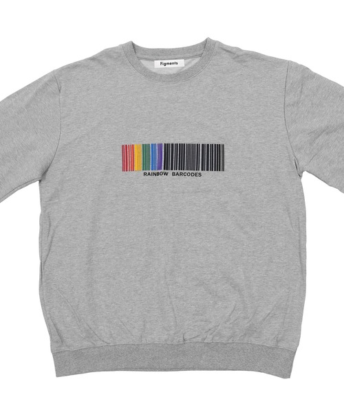 Figments（フィグメンツ）の「バーコードスウェット（スウェット・レディース・ブラック/グレー・FREE）」の4枚目の写真