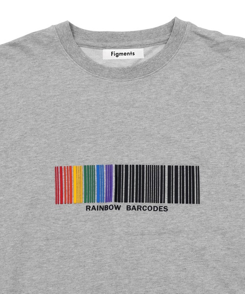 Figments（フィグメンツ）の「バーコードスウェット（スウェット・レディース・ブラック/グレー・FREE）」の6枚目の写真