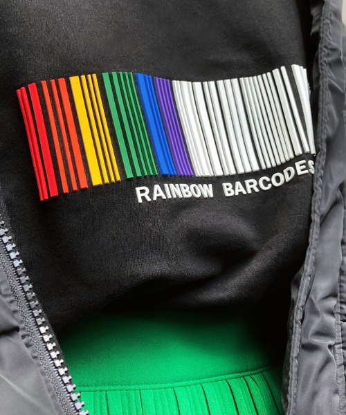 Figments（フィグメンツ）の「バーコードスウェット（スウェット・レディース・ブラック/グレー・FREE）」の14枚目の写真