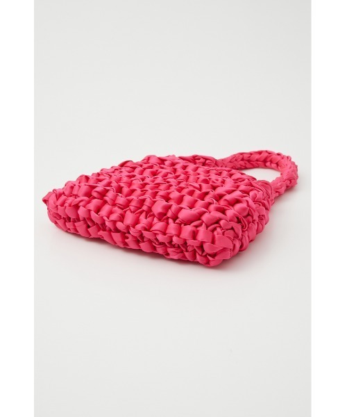 SLY（スライ）の「RIBBON YARN BAG リボン ヤーン バッグ（ハンドバッグ・レディース・ピンク/グリーン・FREE）」の11枚目の写真