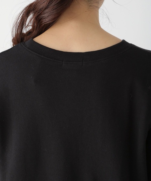 LEPSIM（レプシィム）の「ミニウラケロゴプリントプルオーバー　271500（Tシャツ/カットソー・レディース・ブラック/グレー/オフホワイト・FREE）」の16枚目の写真