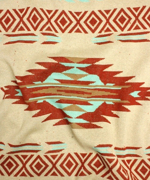 Universal Style Wear（ユニバーサルスタイルウェア）の「Universal Style Wear ナバホ ジャカード Tシャツ（Tシャツ/カットソー・メンズ・グリーン系その他/ブラック/グレイッシュベージュ/オフホワイト・X-LARGE/LARGE/MEDIUM）」の17枚目の写真