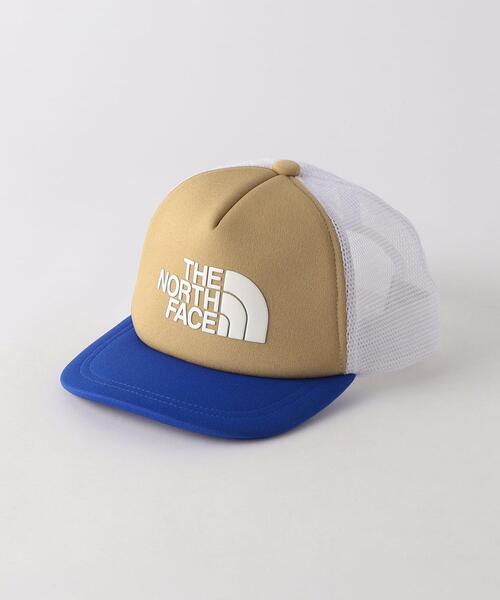 THE NORTH FACE(ザノースフェイス)の「<THE NORTH FACE(ザノースフェイス)> ロゴ メッシュ キャップ(キャップ・キッズ・ベージュ/ネイビー/ライラック・54-56cm)」の2枚目の写真