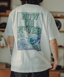 gym master（ジムマスター）の「6.5oz起毛天竺　WAVE Tee（Tシャツ/カットソー・メンズ）」
