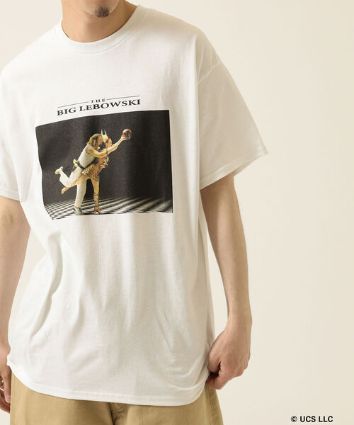 GOOD ROCK SPEED(グッドロックスピード)の「GOOD ROCK SPEED × BEAMS / 別注 BIG LEBOWSKI Tシャツ(Tシャツ/カットソー・メンズ・ホワイト/ブラック・SMALL/MEDIUM/LARGE/X-LARGE)」の7枚目の写真