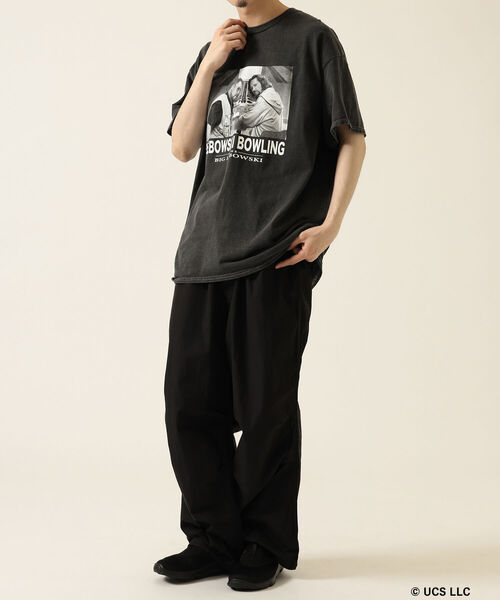 GOOD ROCK SPEED(グッドロックスピード)の「GOOD ROCK SPEED × BEAMS / 別注 BIG LEBOWSKI Tシャツ(Tシャツ/カットソー・メンズ・ホワイト/ブラック・SMALL/MEDIUM/LARGE/X-LARGE)」の8枚目の写真