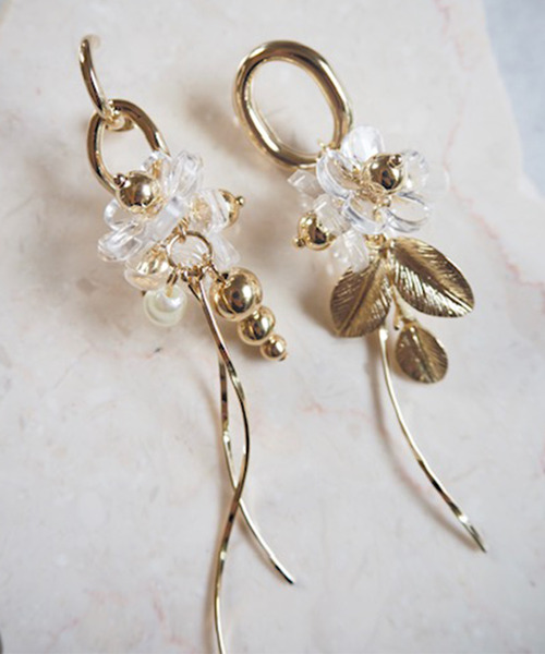 amplis（アンプリス）の「【amplis/アンプリス】calling / コーリング（ピアス（両耳用）・レディース・シルバー/ゴールド・FREE）」の7枚目の写真