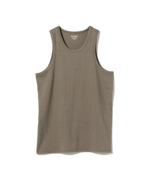 BEAMS（ビームス）の「BEAMS / ルーズ タンクトップ（タンクトップ・メンズ・ホワイト/ブラック/ベージュ・MEDIUM/LARGE）」の3枚目の写真