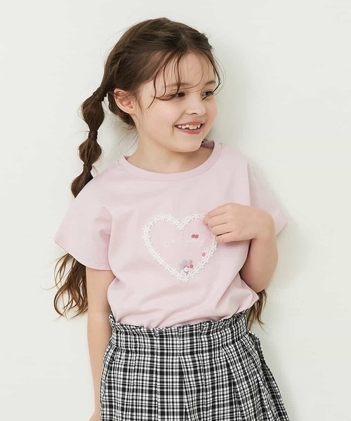 a.v.v（アーヴェヴェ）の「[100-130]アイスタッチレモンコレクションTシャツ（Tシャツ/カットソー・キッズ・クリーム/ライトブルー/グリーン/ホワイト/ライトピンク・130/120/110/100）」の5枚目の写真
