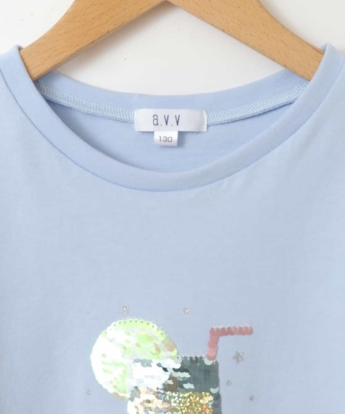 a.v.v（アーヴェヴェ）の「[100-130]アイスタッチレモンコレクションTシャツ（Tシャツ/カットソー・キッズ・クリーム/ライトブルー/グリーン/ホワイト/ライトピンク・130/120/110/100）」の16枚目の写真