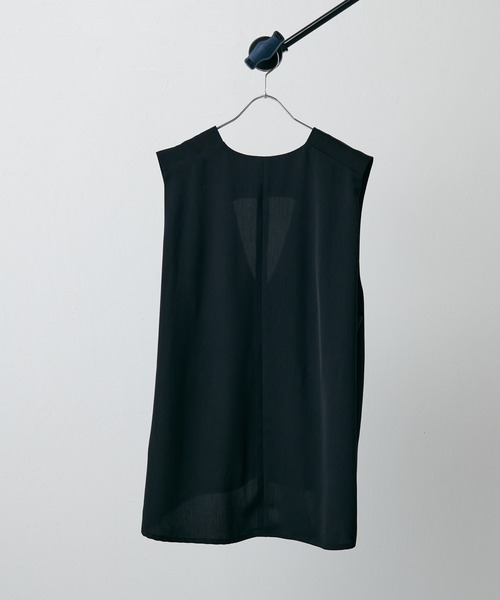 Lui's(ルイス)の「ショルダータックオーバーベスト(ベスト・レディース・ブラック/グリーン/ブルー・FREE)」の7枚目の写真