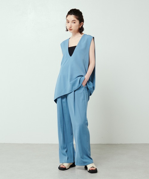 Lui's(ルイス)の「ショルダータックオーバーベスト(ベスト・レディース・ブラック/グリーン/ブルー・FREE)」の20枚目の写真