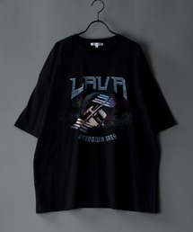 SITRY | Big silhouette American vintage print T-shirt/ã¢ã¡ãªã«ã³ ãŽã£ã³ããŒãžããªã³ã Tã·ã£ã(Tã·ã£ã/ã«ãããœãŒ)