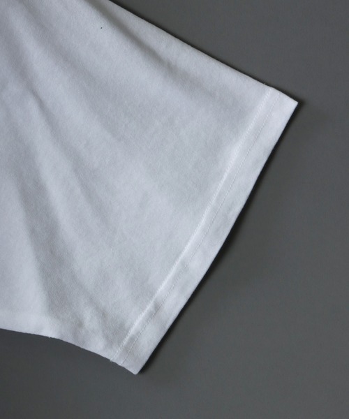 SITRY（シトリー）の「Big silhouette American vintage print T-shirt/アメリカン ヴィンテージプリント Tシャツ（Tシャツ/カットソー・メンズ・オフホワイト/チャコールグレー/パープル/ブラック/グリーン/チャコール・M/L）」の14枚目の写真