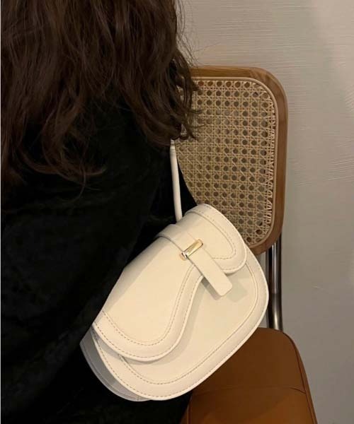 Passion(パッション)の「2wayショルダーバッグ(ショルダーバッグ・レディース・ホワイト/ブラック/ホワイト系その他/グリーン・FREE)」の9枚目の写真