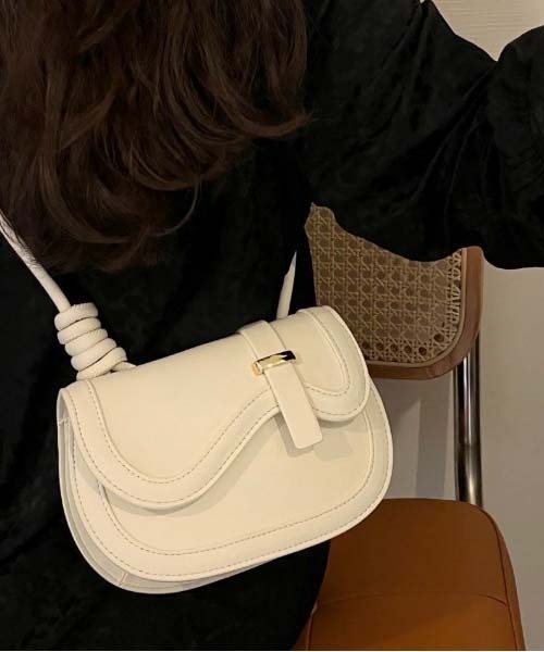 Passion(パッション)の「2wayショルダーバッグ(ショルダーバッグ・レディース・ホワイト/ブラック/ホワイト系その他/グリーン・FREE)」の11枚目の写真