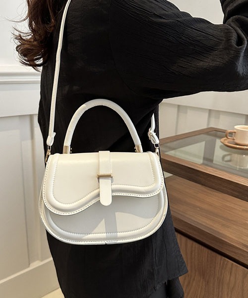 Passion(パッション)の「2wayショルダーバッグ(ショルダーバッグ・レディース・ホワイト/ブラック/ホワイト系その他/グリーン・FREE)」の14枚目の写真